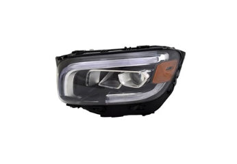 MERCEDES GLB 2020-2023 — LED HEADLIGHT LH; W/O LOGO & CONTROL MODULE & ADAPTIVE LIGHTING; GLB250 20-23; GLB35_AMG 21-23