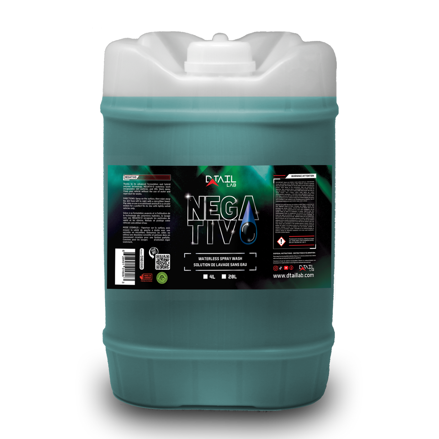 NEGATIVO Waterless Wash Detailing Spray