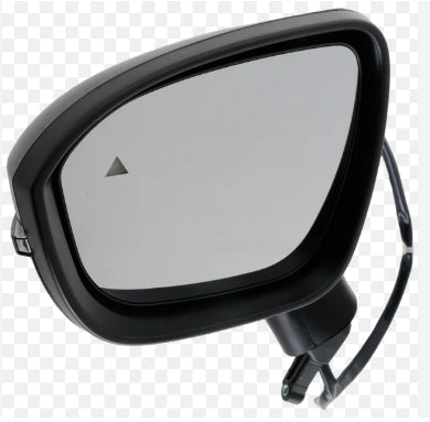 NISSAN ROGUE 2021-2025 — MIRROR LH; USA BUILT; POWER/HEATER/SIGNAL/BLIND/FOLDING; SV; 2023