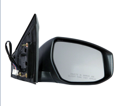 NISSAN SENTRA 2013-2015 — POWER DOOR MIRROR RH; W/O HEATED AND SIGNAL; SENTRA 2013-2018