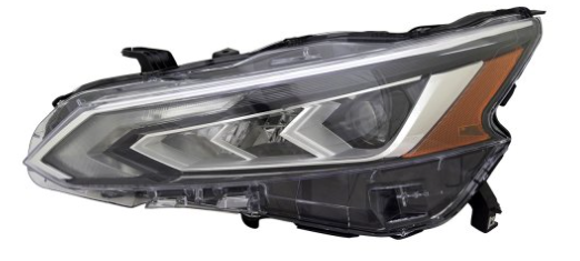 NISSAN ALTIMA 2019-2025 — LED HEADLIGHT LH; 19-20 SV AND 2.5L SR; FITS ALL 21-22 CAPA