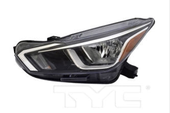 NISSAN VERSA SEDAN 2020-2025 — HALOGEN HEADLIGHT LH; S/SV; 2023-2025 CAPA (26060-5EE3A)