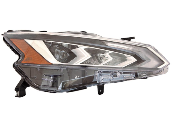 NISSAN ALTIMA 2019-2025 — LED HEADLIGHT RH; 19-20 SV AND 2.5L SR; FITS ALL 21-22