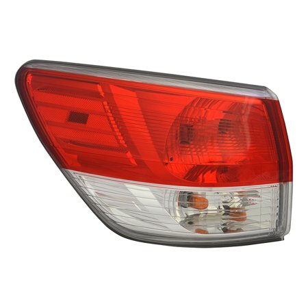 NISSAN PATHFINDER 2013-2016 — OUTER TAIL LIGHT LH; 2013-2016 ( EXCEPT HYBRID ) CAPA