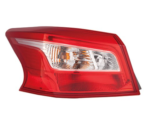 NISSAN SENTRA 2016-2019 — OUTER TAIL LIGHT LH; SENTRA 2016-2019