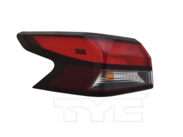NISSAN VERSA SEDAN 2020-2025 — INCANDESCENT OUTER TAIL LIGHT LH; SEDAN 2020-2025 CAPA