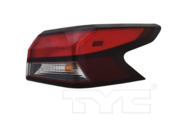 NISSAN VERSA SEDAN 2020-2025 — INCANDESCENT OUTER TAIL LIGHT RH; SEDAN 2020-2025 CAPA