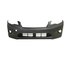 SUBARU CROSSTREX 2013-2015 — FRONT BUMPER; SMOOTH PRIMED UPPER/TEXTURED LOWER; EXC 2015 HYBRID; 2013-2015