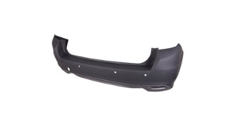 SUBARU IMPREZA 2017-2023 — REAR BUMPER PRIMED/TEXTURED LOWER; W/ SENSORS; FOR WAGON 2017-2023