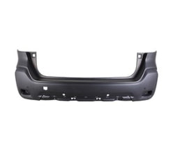 SUBARU OUTBACK 2020-2025 — REAR BUMPER; TEXTURED BLACK; W/ SENSORS; EXC WILDERNESS; 2023-2025 CAPA