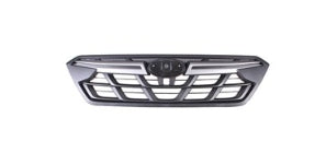 SUBARU CROSSTREK 2018-2023 — GRILLE; BLACK/UPPER ARGENT MOLDING/BLACK INSERT STRIP; FOR 2.0L; 2021-2023