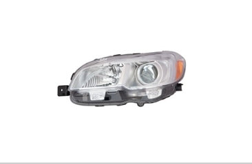 SUBARU WRX 2015-2021 — HALOGEN HEADLIGHT LH; CHROME BEZEL; WRX 2015-2021 CAPA