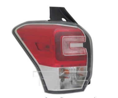 SUBARU FORESTER 2014-2018 — TAIL LIGHT LH; 2017-2018