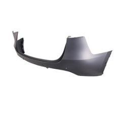 TESLA MODEL Y 2020-2024 — REAR UPPER BUMPER PRIMED; W/ 6 SENSORS; 2020-2023