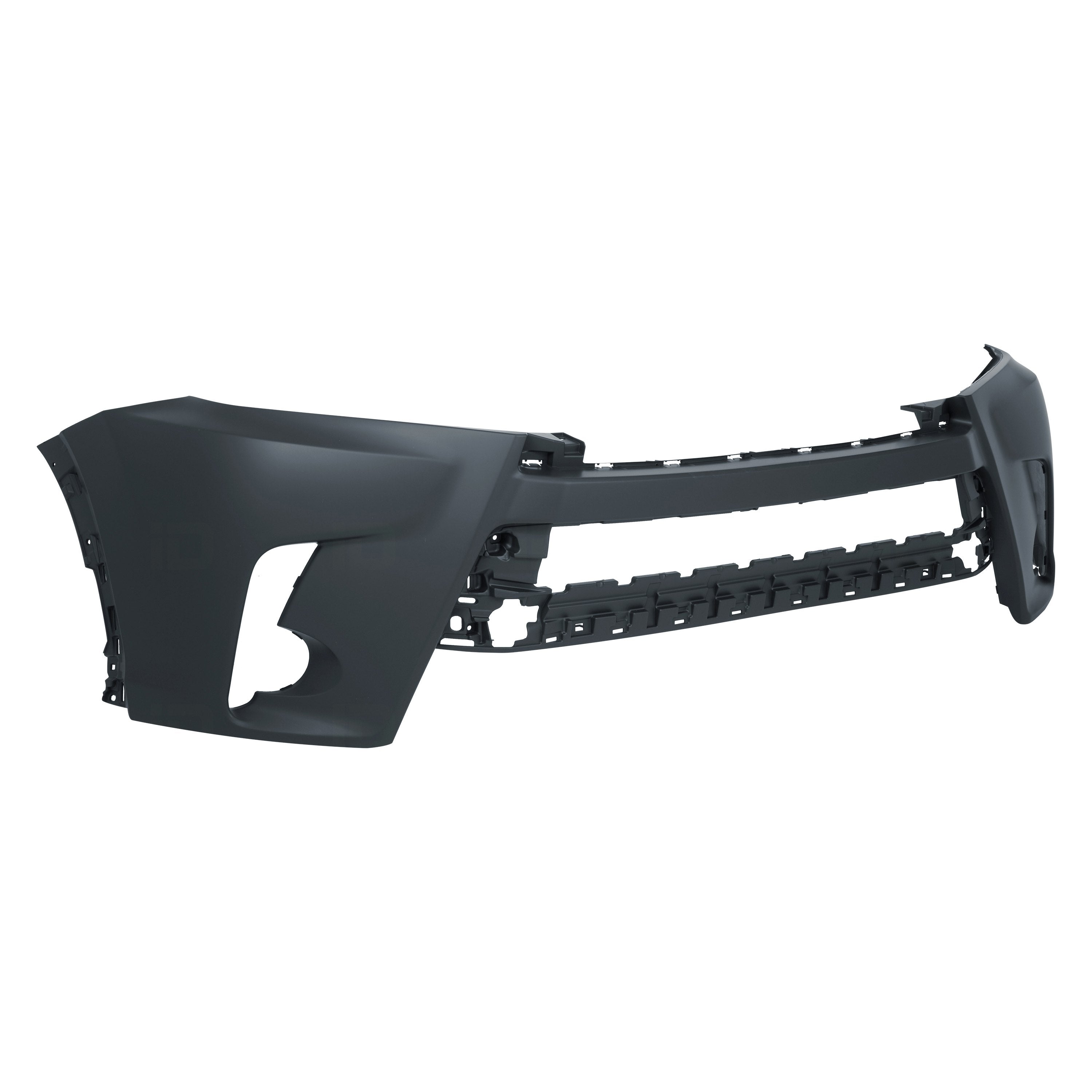 TOYOTA HIGHLANDER 2014-2019 — FRONT BUMPER PRIMED; W/O SENSOR; HIGHLANDER/HYBRID 2017-2019 CAPA