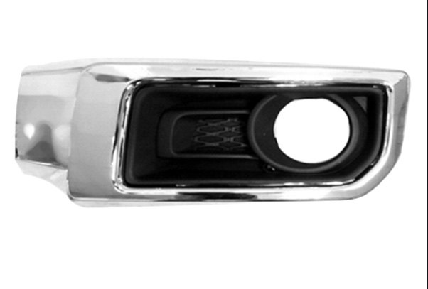 TOYOTA 4RUNNER 2011-2024 — FOG LIGHT BEZEL LH; LIMITED MODELS; CHROME TRIM; 2014-2024