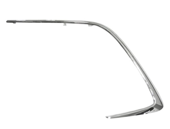 TOYOTA COROLLA HBACK 2019-2025 — LOWER GRILLE MOLDING LH; SATIN-NICKEL; FOR XSE HATCHBACK 2019-2022