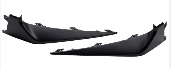 TOYOTA COROLLA 2020-2025 — FRONT BUMPER EXTENSION RH; GLOSS BLACK; SE/XSE MODELS; SEDAN 2020-2022