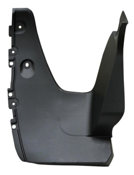 TOYOTA HIGHLANDER 2014-2019 — REAR BUMPER SIDE SHIELD RH; HIGHLANDER/HYB 2014-2019