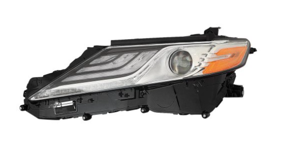 TOYOTA CAMRY 2018-2024 — LED HEADLIGHT LH; LED DRL; CHROME BEZEL; W/O ADAPTIVE; FOR XLE; CAMRY/HYB 2018