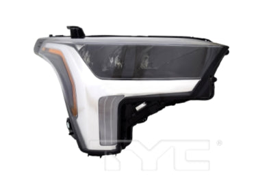 TOYOTA TUNDRA 2022-2025 — LED HEADLIGHT RH; W/O LED SIGNAL; SEQUOIA 2023-2025; TUNDRA 2022-2025 (811400C230)