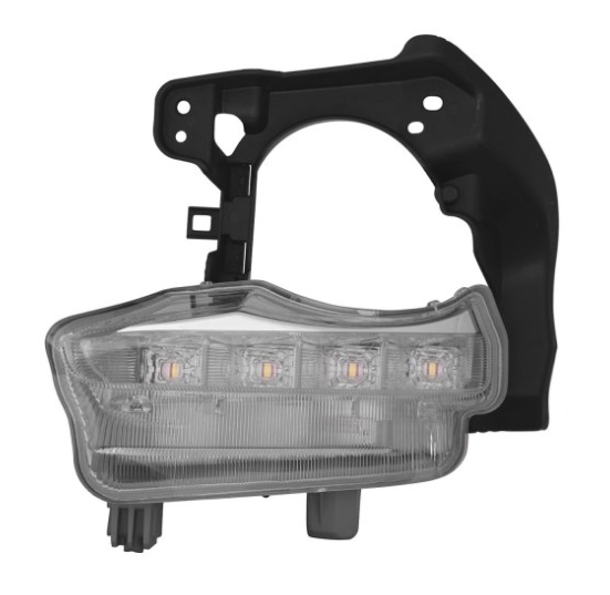 TOYOTA HIGHLANDER 2014-2019 — LED DAYTIME RUNNING LAMP LH; BUMPER MOUNTED; HIGHLANDER/HYB 2014-2016