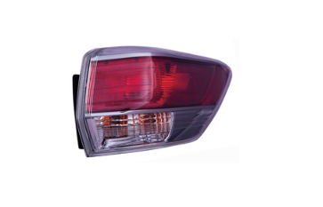TOYOTA HIGHLANDER 2014-2019 — OUTER TAIL LIGHT LH; 2014-2016/HYB 2014-2015