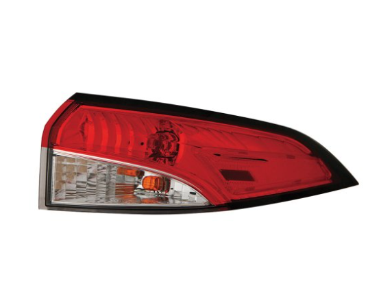 TOYOTA COROLLA 2020-2025 — OUTER TAIL LIGHT RH; N-AMERICAN; W/O SMOKE; SEDAN 2020-2025