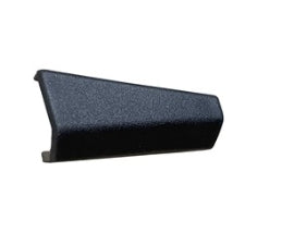 VOLKSWAGEN TIGUAN 2018-2024 — FRONT TOW HOOK COVER; TEXTURED BLACK; LOWER; 2022-2024 (EXC R-LINE)