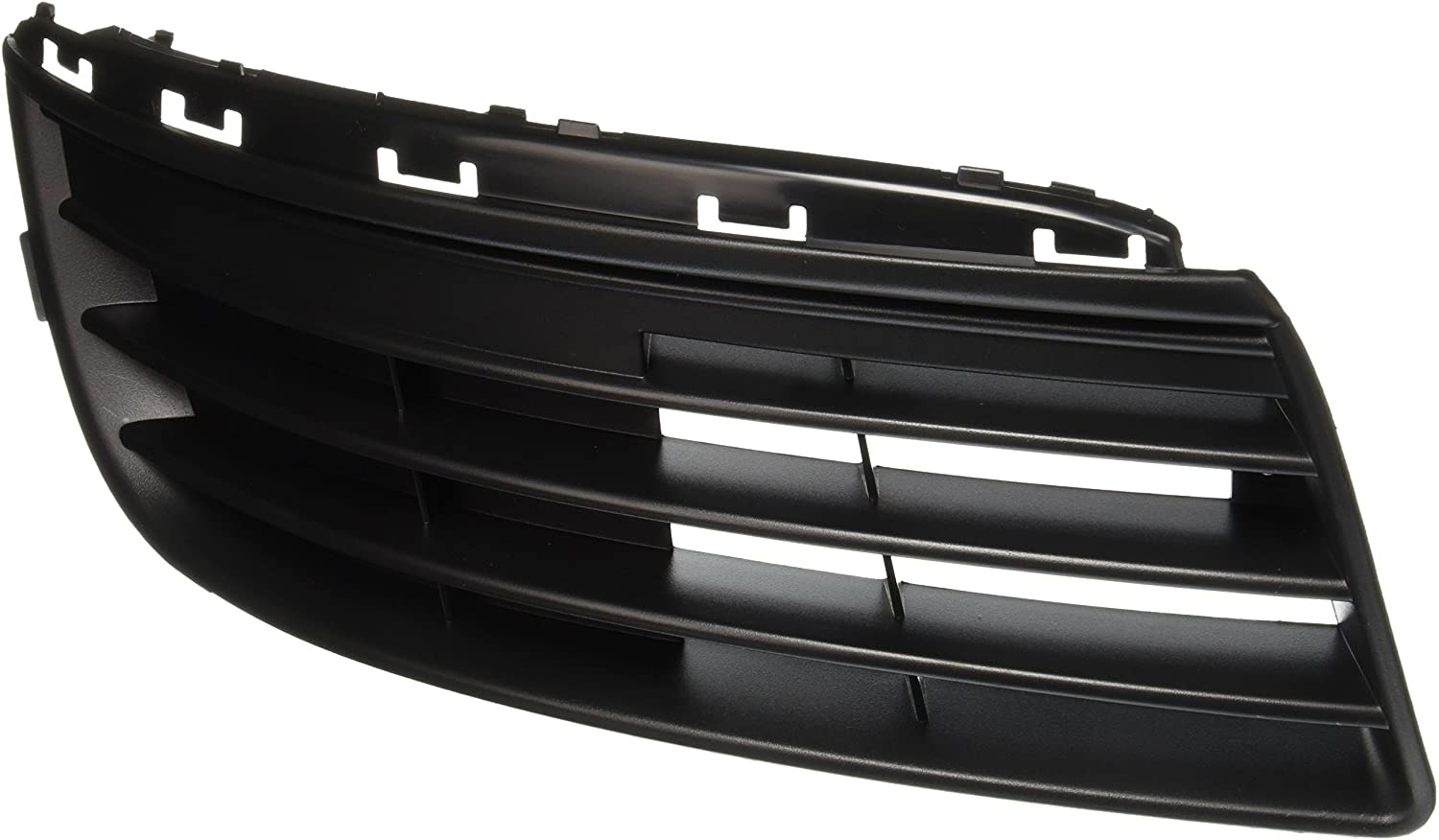 VOLKSWAGEN JETTA 2005-2010 — FRONT BUMPER GRILLE RH PRIMED W/O FOG LAMP HOLE