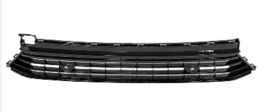VOLKSWAGEN ATLAS 2021-2025 — FRONT BUMPER GRILLE; GLOSS BLACK; W/ R-LINE; ATLAS 21-23/CROSS_SPORT 20-23