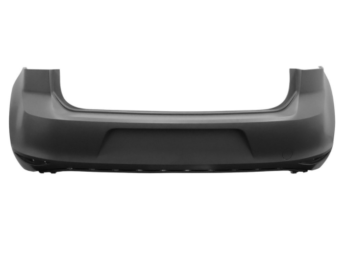 VOLKSWAGEN GOLF 2015-2020 — REAR BUMPER PRIMED; W/O SENSOR; GOLF HBACK/GTI 2015-2017 CAPA