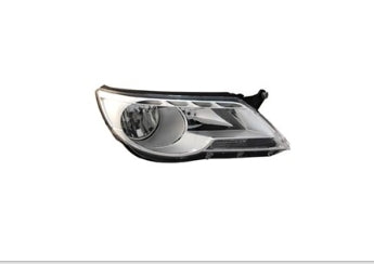 VOLKSWAGEN TIGUAN 2009-2017 — HALOGEN HEADLIGHT RH; W/O DIRECTIONAL BEAM; 2009-2011 CAPA