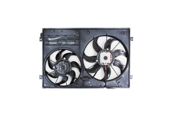 VOLKSWAGEN JETTA 2011-2018 — COOLING FAN; 2.0L SEDAN; W/ FAN CONTROL MODULE; 2011-2014