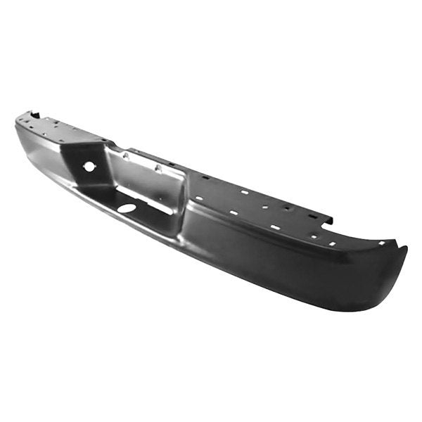 DODGE DAKOTA 2005-2010 — REAR STEP FACE BAR; BLACK; DAKOTA PICKUP 05-10/DAKOTA-RAM 2011 & MITSUBISHI RAIDER 06-09