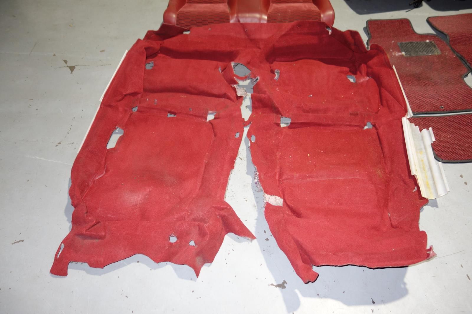 JDM Honda Prelude 1997-2001 BB6 BB8 SiR Red Front & Back Seats Carpet Door Panels Roof Liner Visors Mats Center Console