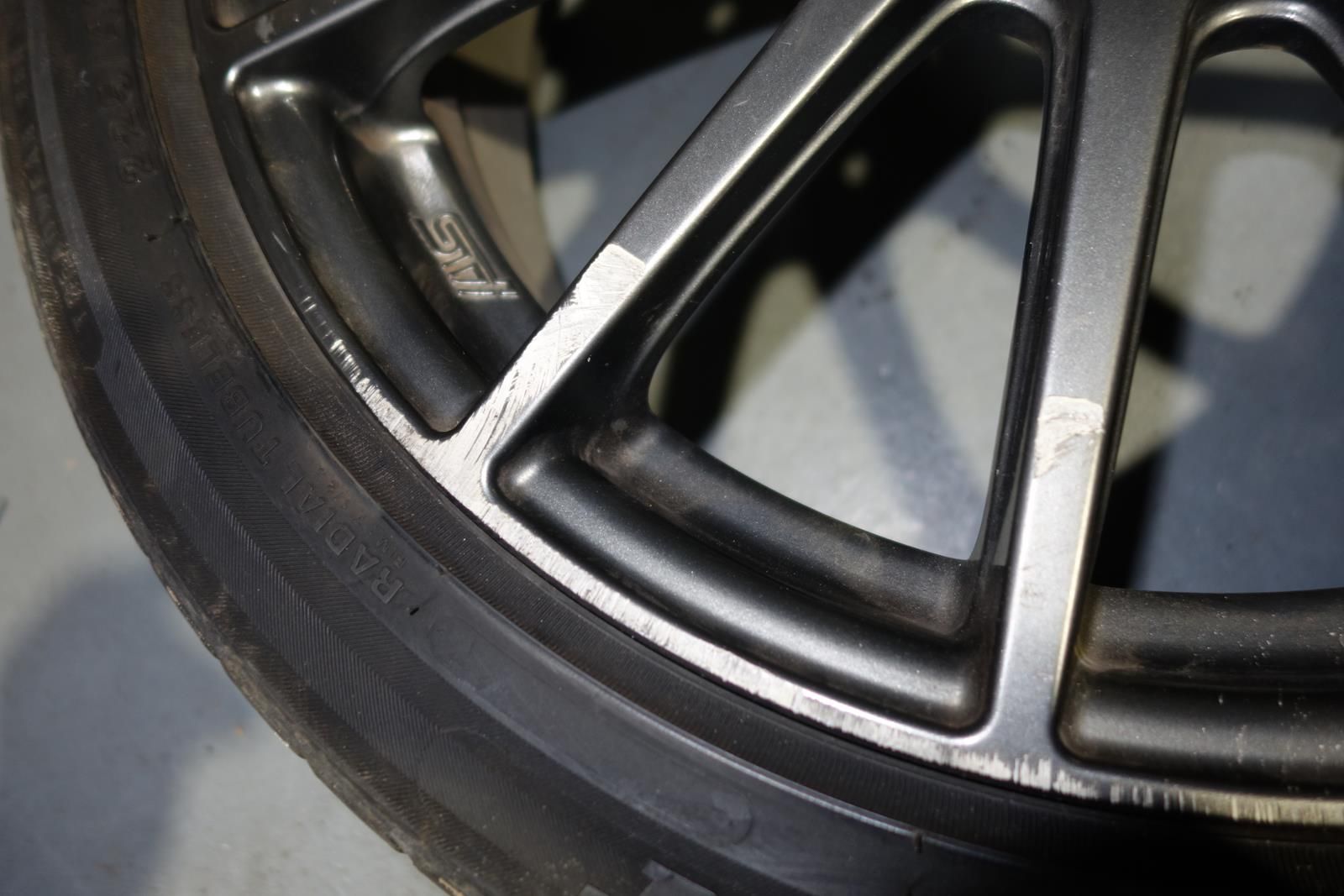 JDM Subaru STi Enkei 5x100 Wheels Rims Mags 18