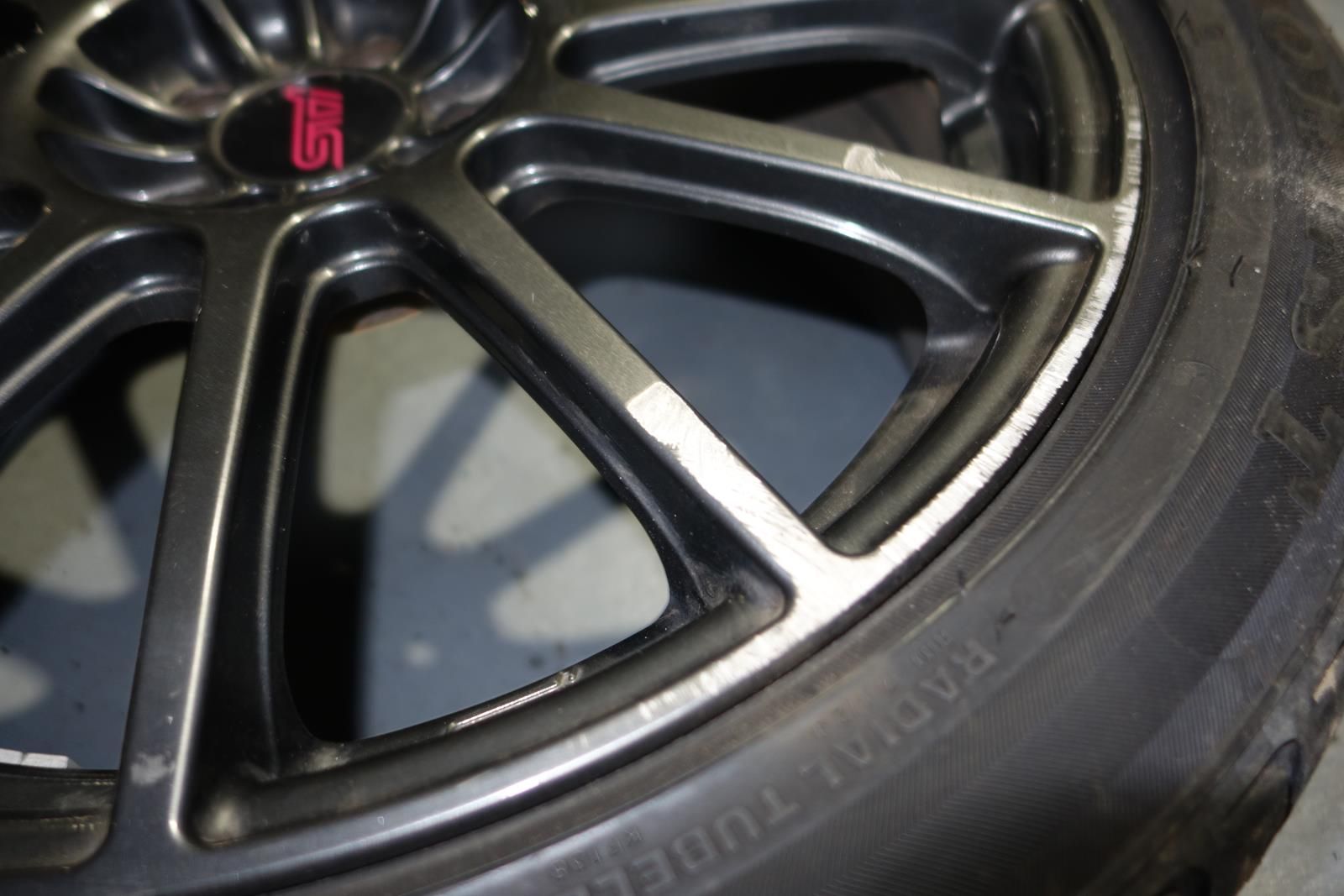 JDM Subaru STi Enkei 5x100 Wheels Rims Mags 18