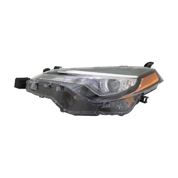 TOYOTA COROLLA 2014-2019 — HEAD LAMP LH; BI-LED ; W/ LED DRL; FOR CE/L/LE/LE-ECO SEDAN 2017-2019