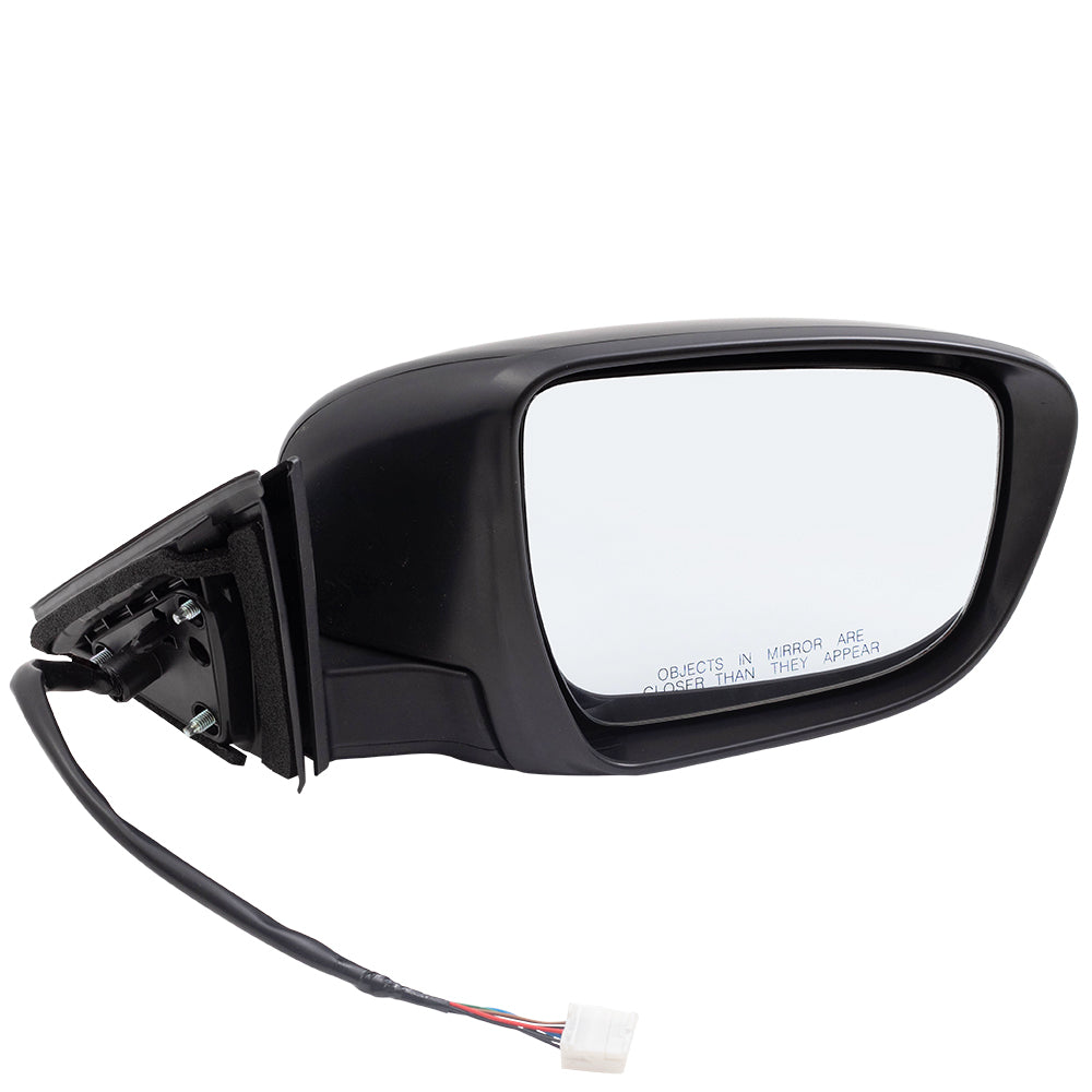 NISSAN ROGUE 2014-2020 — MIRROR RH; US BUILT; W/ POWER AND TURN SIGNAL; W/O HEATED AND CAMERA; ROGUE 2014-2016/SELECT (JAPAN) 2015