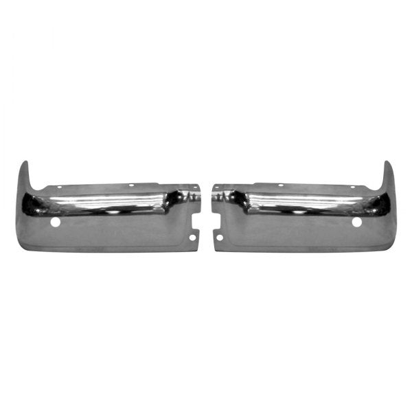 FORD PICKUP F150 2009-2014 — REAR FACE BAR; LEFT/RIGHT SET; CHROME; W/SENSORS; LIGHTDUTY 2009-2014