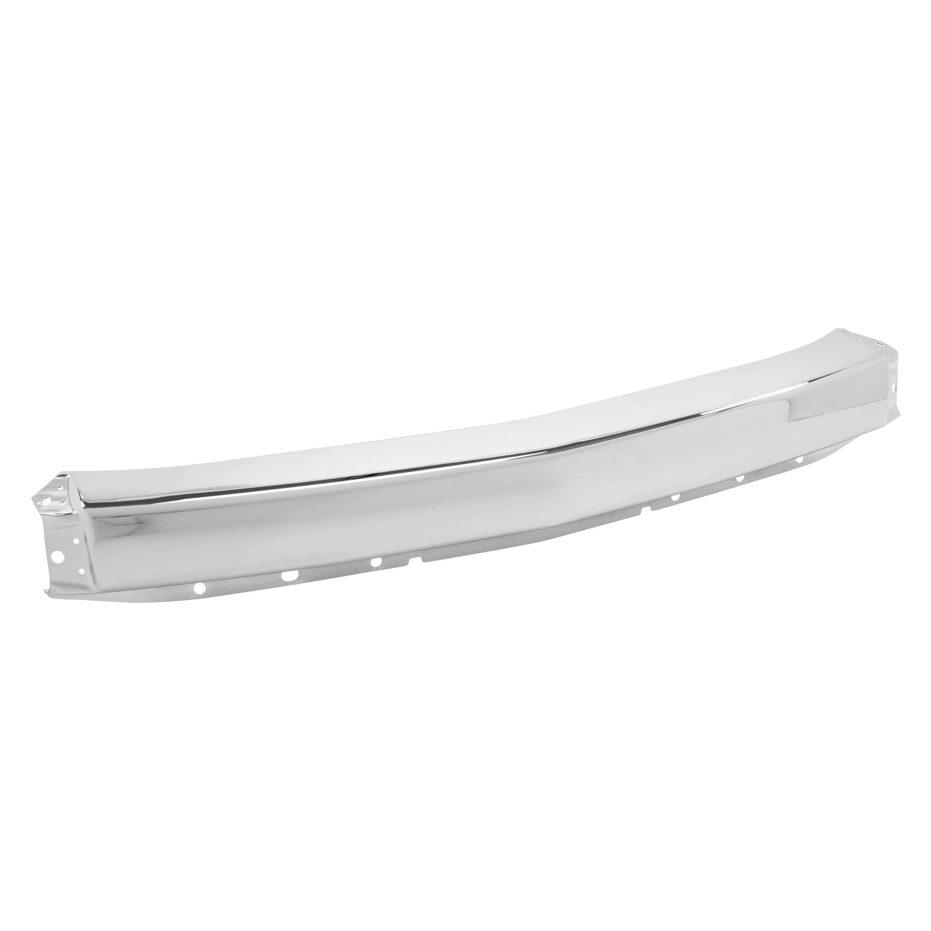 CHEVROLET SILVERADO PICKUP 2007-2013 — FRONT BUMPER BAR; CHROME; W/O AIR HOLES; 1500/HYB 09-13 & 2500/3500 07-10