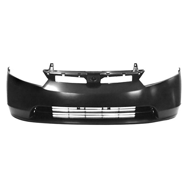 HONDA CIVIC 2006-2011 — FRONT BUMPER PRIMED; FOR 1.8L SEDAN/ALL HYBRID; 2006-2008