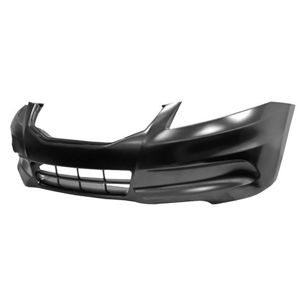 HONDA ACCORD 2008-2012 — FRONT BUMPER PRIMED ; W/O FOG LAMP HOLE ; ACCORD SEDAN 4-CYLINDER ; 2011-2012 CAPA