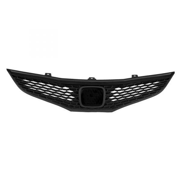 HONDA FIT 2009-2014 — GRILLE; MATTE BLACK; TEXTURED; BASE/DX/LX MODELS; FIT 2009-2014