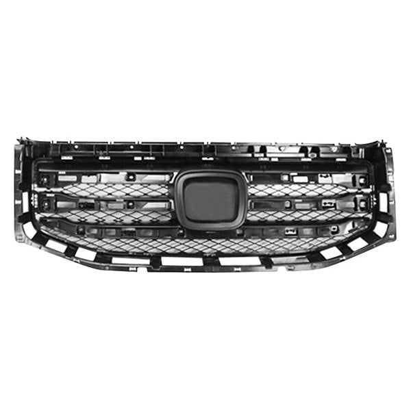 HONDA PILOT 2009-2015 — FRONT GRILLE; MATTE-DARK GRAY; TEXTURED; PILOT 2012-2015