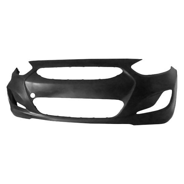 HYUNDAI ACCENT 2012-2017 — FRONT BUMPER PRIMED ; SEDAN / HATCHBACK 2012-2013