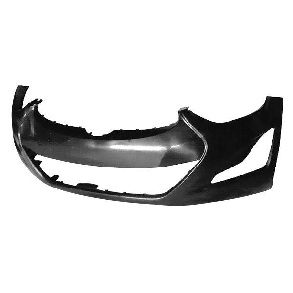 HYUNDAI ELANTRA 2014-2016 — FRONT BUMPER PRIMED; KOREA BUILT; W/ TOW; SEDAN 2014-2016 CAPA