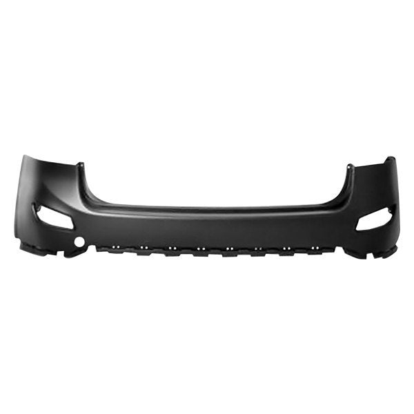 HYUNDAI SANTA FE 2010-2012 — REAR BUMPER PRIMED; W/O PARKING SENSOR HOLES; SANTA FE 2010-2012