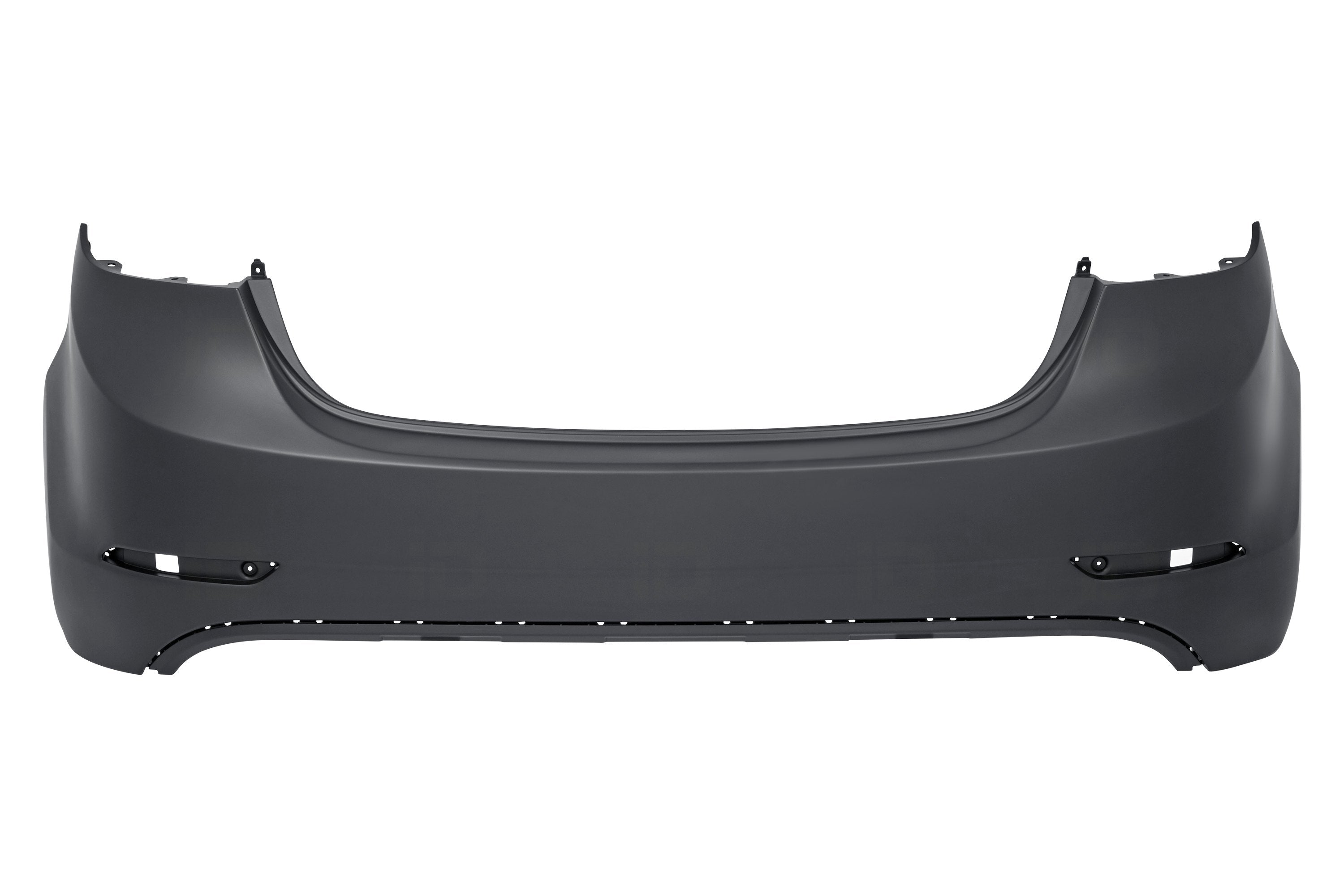HYUNDAI ELANTRA 2014-2016 — REAR BUMPER PRIMED ; FOR USA BUILT SEDAN MODELS; SEDAN 2014-2016